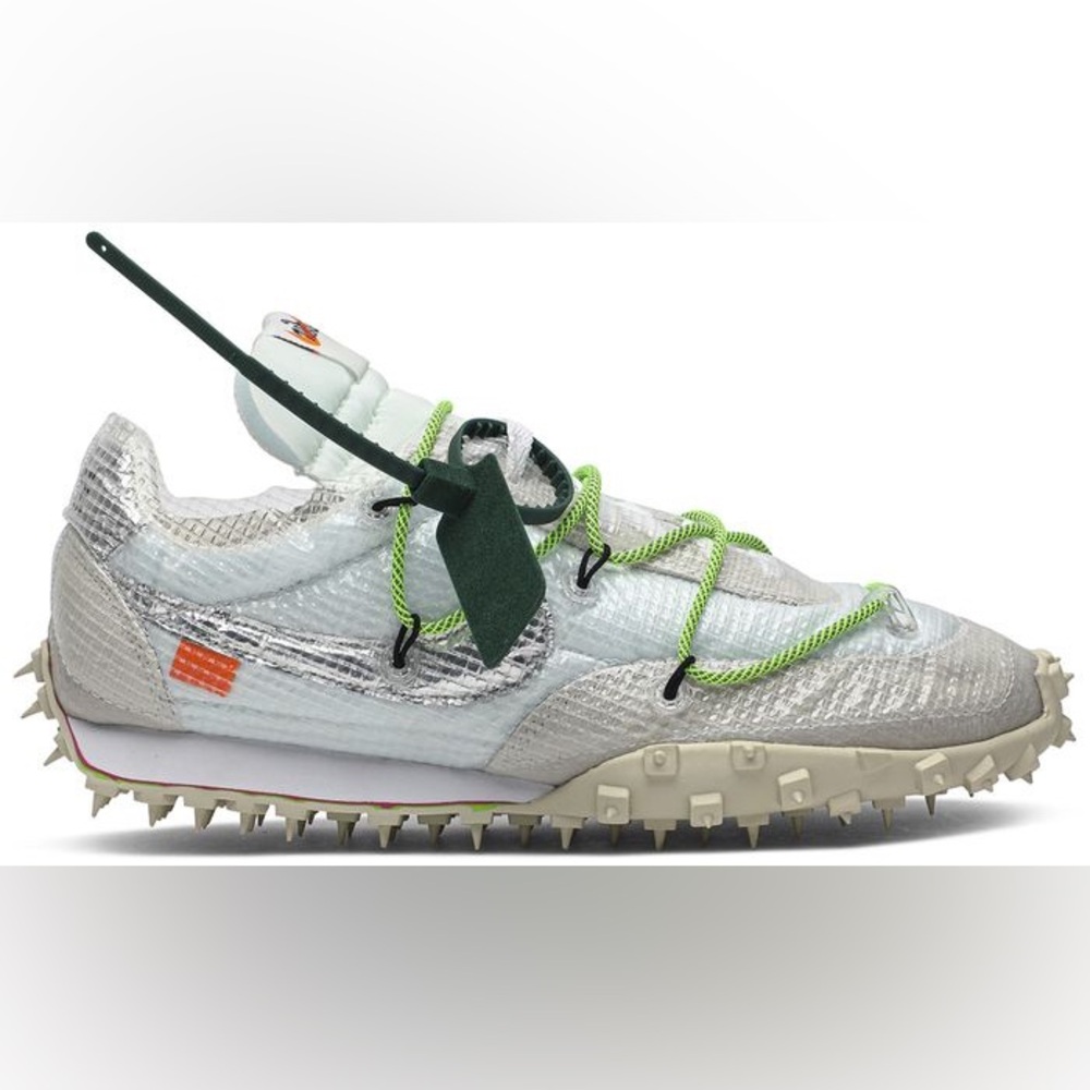 2019
Off-White x Wmns Waffle Racer 'Electric Green'